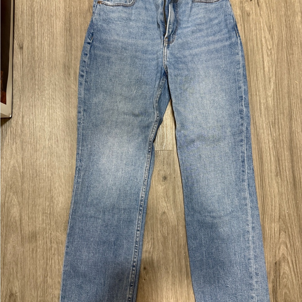 Abercrombie & Fitch Blue Straight Jeans Classic Style